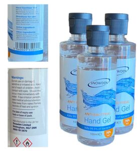 Alcohol hand gel